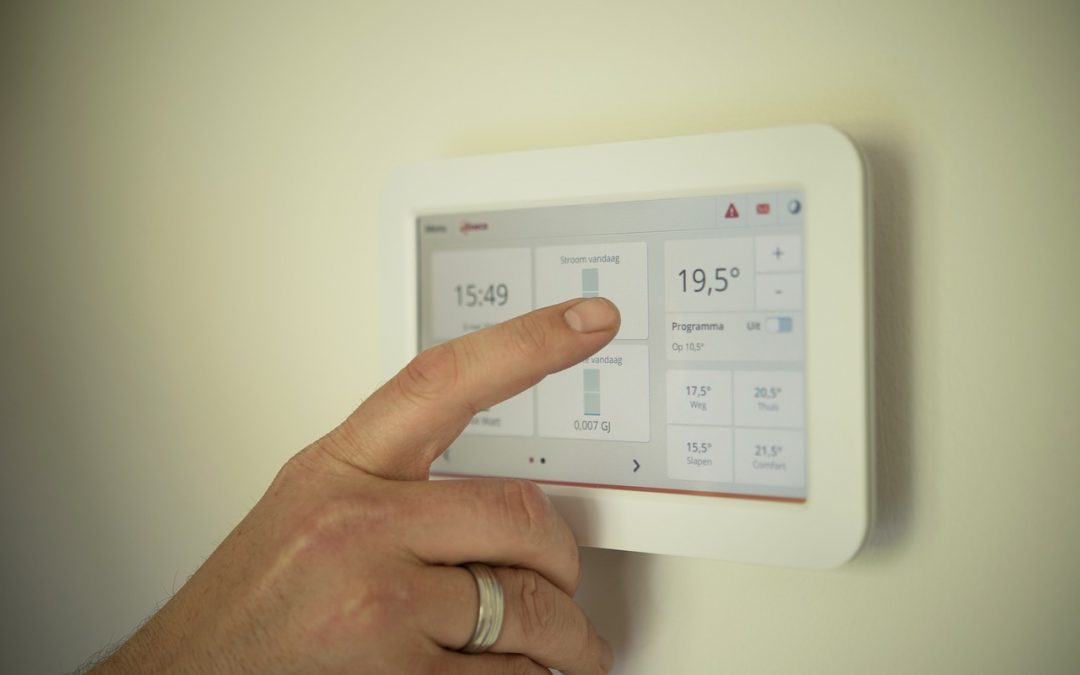 Easy set digital thermostat
